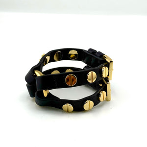 ROCK N ROLL Leather Cuffs