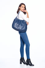 Load image into Gallery viewer, &quot;Como&quot; Hobo Bag with zipper detail.